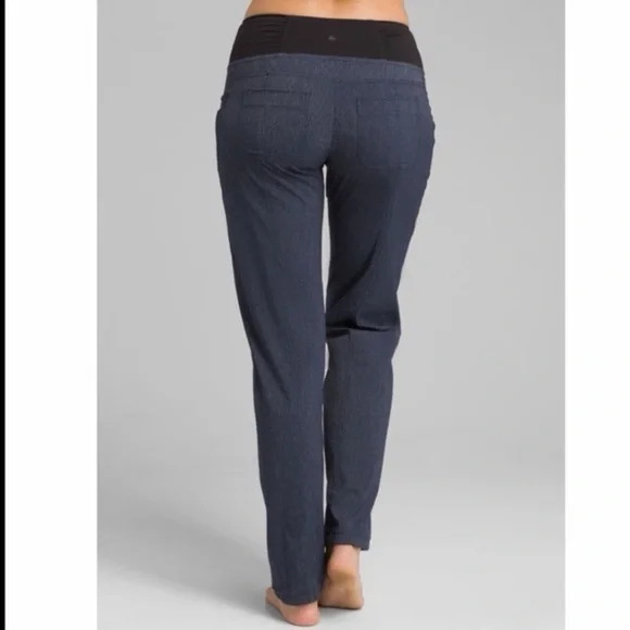 Prana Women’s Summit Pants Navy Black Size S - Picture 3 of 9